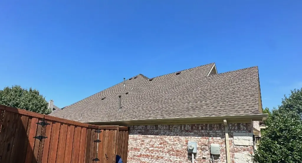 Completed roof replacement project in Sparks
